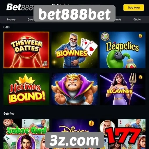 Bet888bet oferece games variados para diferentes perfis de jogadores